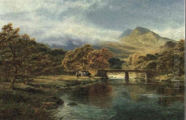 On The Avon Oil Painting by Robert Gallon