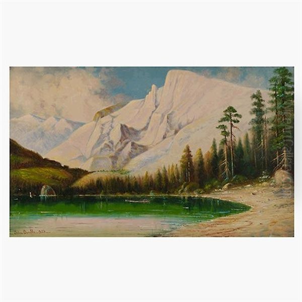 High Sierra Oil Painting by Edna Gamble