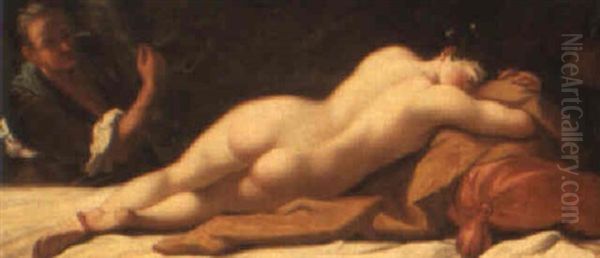 Venus Oil Painting by Ubaldo Gandolfi