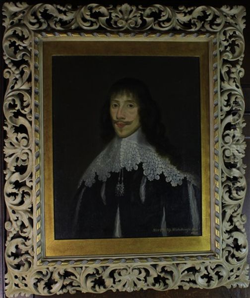 Sir Philip Wodehouse Bart, 1640 Oil Painting by James Gandy