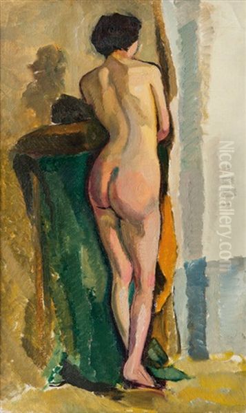 Standing Nude by Paula Gans