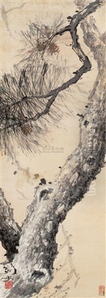 Trees by  Gao Jianfu