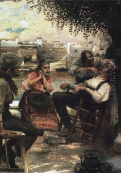 El Barbero Sacamuelas by Jose Garcia y Ramos