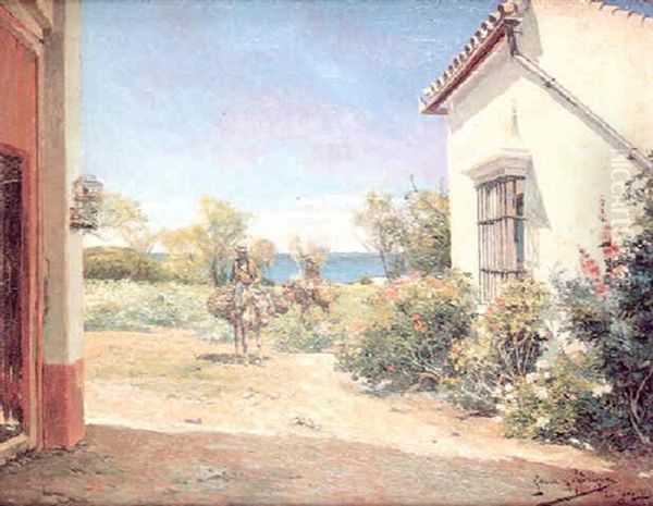 La Jara, San Lucar De Barrameda by Manuel Garcia y Rodriguez