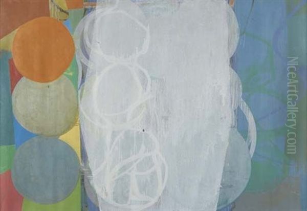 Jasper Johns Regresa A La Habana - Otro Mojito, Por Favor Oil Painting by Flavio Garciandia