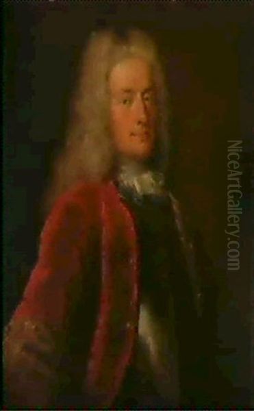 Portrait Louis Marquis Oil Painting by Robert Gardelle