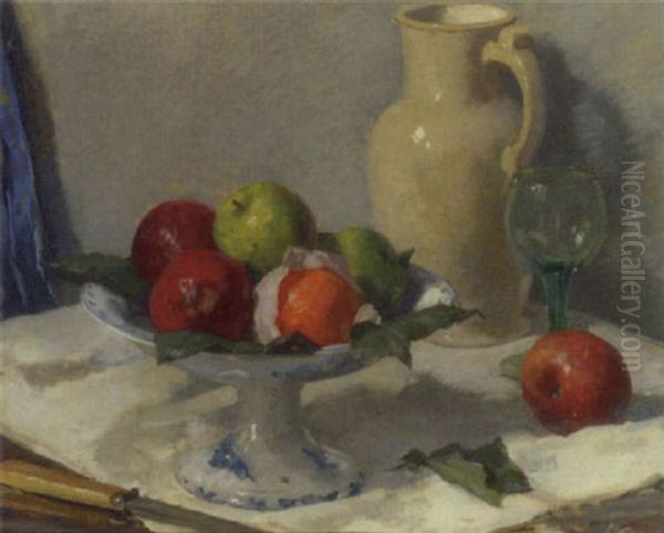 A Still Life With Apples by Solomon Garf