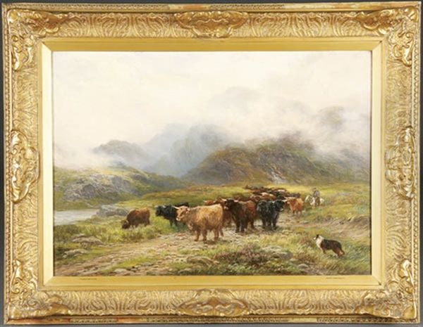 Highland Grove Oil Painting by Henry Garland