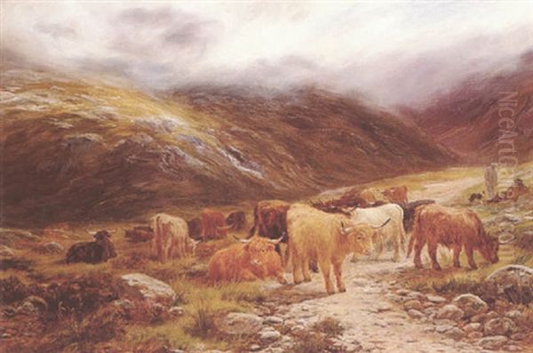 In The Heart Of The Glen Oil Painting by Henry Garland