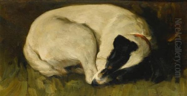 Dog-tired Oil Painting by Valentine Thomas Garland