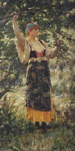 Le Printemps Oil Painting by Jules Arsene Garnier