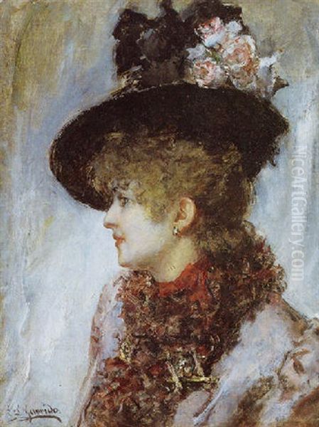 Elegante Au Chapeau by Eduardo Leon Garrido