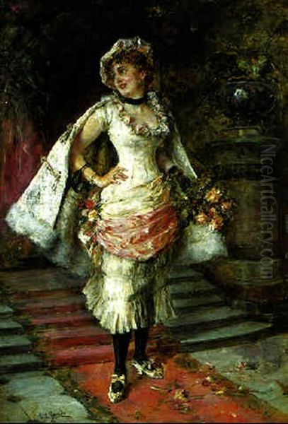 After The Ball Oil Painting by Eduardo Leon Garrido