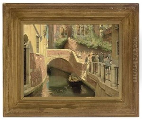 Rio San Cristofero, Venice by Thomas Bowman Garvie