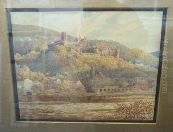 Heidelberg Oil Painting by Axel Henrik Hulle