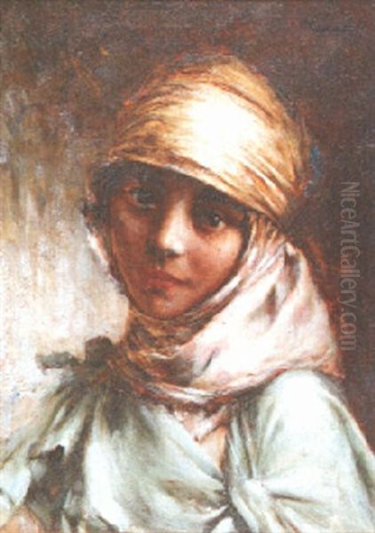 Aicha, Algerie Oil Painting by Georges Gaste