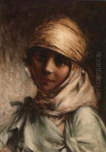 Aicha, Algerie Oil Painting by Georges Gaste