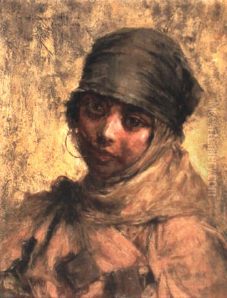 Jeune Algeroise Oil Painting by Georges Gaste