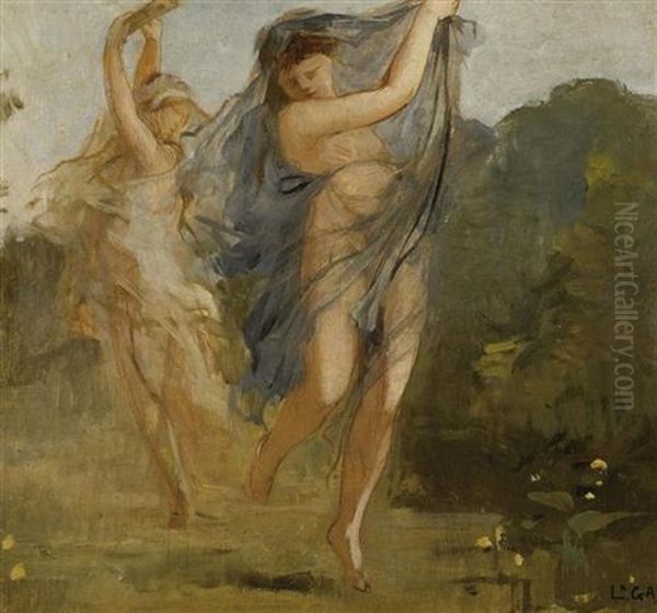 Danseuse Oil Painting by Leon Gaud