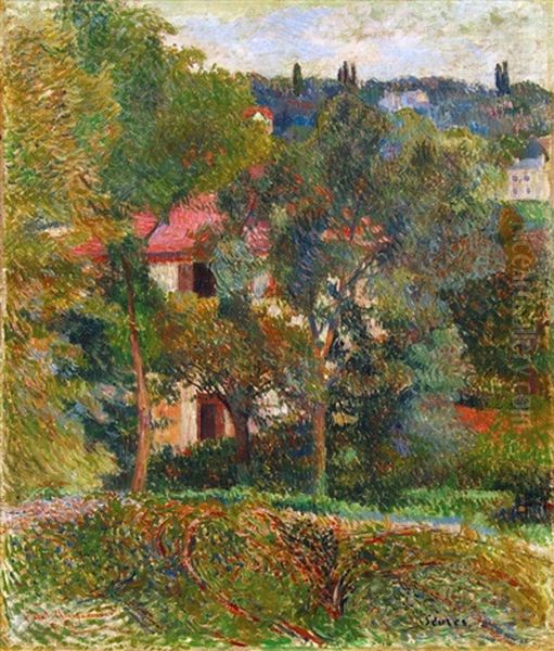 Die Annaherung Oil Painting by Paul Gauguin