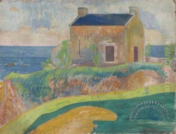 La Maison Du Pendu by Paul Gauguin