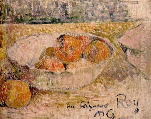 Nature Morte Oil Painting by Paul Gauguin