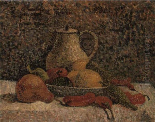 Nature Morte Oil Painting by Paul Gauguin