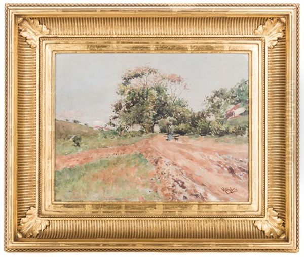 Nashville Landscape Oil Painting by Gilbert Gaul