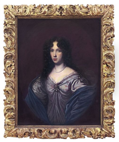 Ritratto Di Gentildonna Oil Painting by Giovanni Battista Gaulli