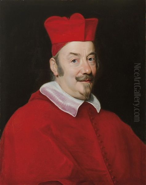 Bildnis Des Kardinals Pietro Ottoboni Oil Painting by Giovanni Battista Gaulli