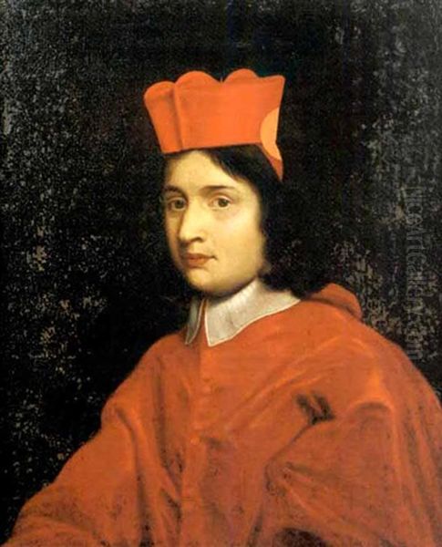 Ritratto Del Cardinale Sigismondo Chigi Oil Painting by Giovanni Battista Gaulli