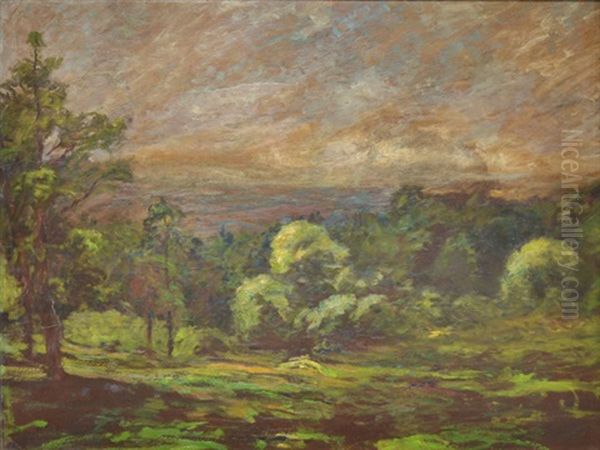 Eventide In Summer Oil Painting by Edward B. Gay