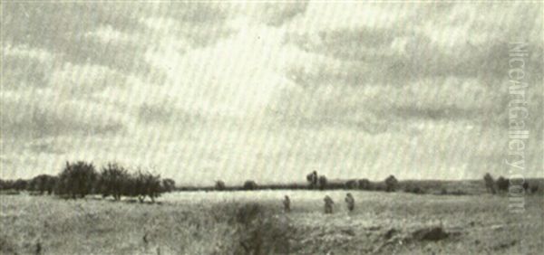 Harvesting Hay by Edward B. Gay