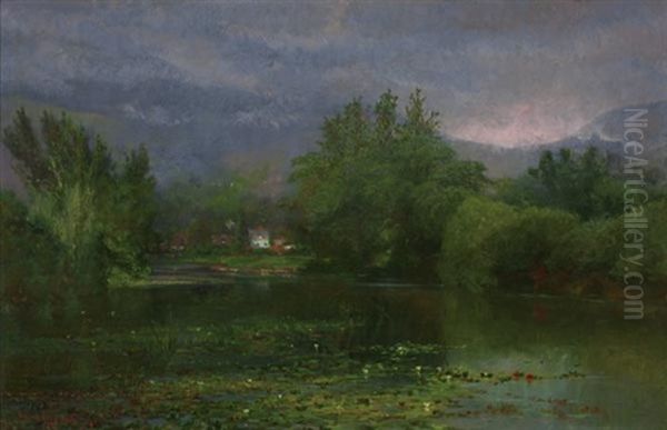 Storm Approaching Oil Painting by Edward B. Gay