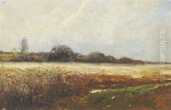 Broad Acres Oil Painting by Edward B. Gay