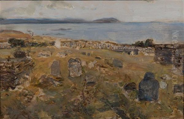 Old Burial Ground, Castletownsend Oil Painting by Walter Gay