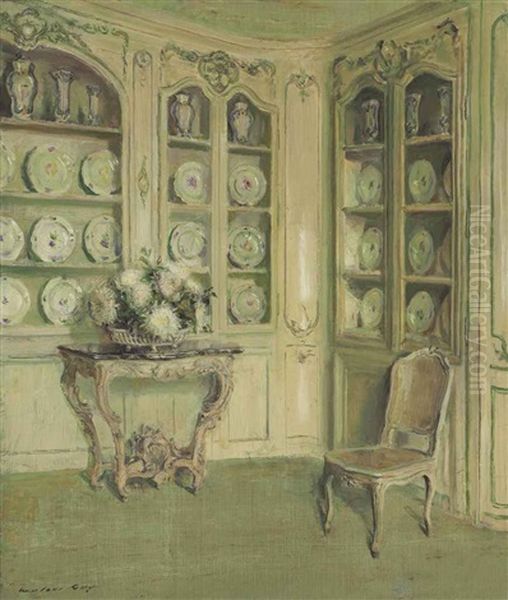 Porcelains, Chateau Du Breau Oil Painting by Walter Gay