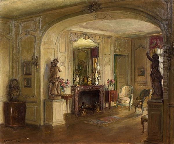 The Greek Room Oil Painting by Walter Gay