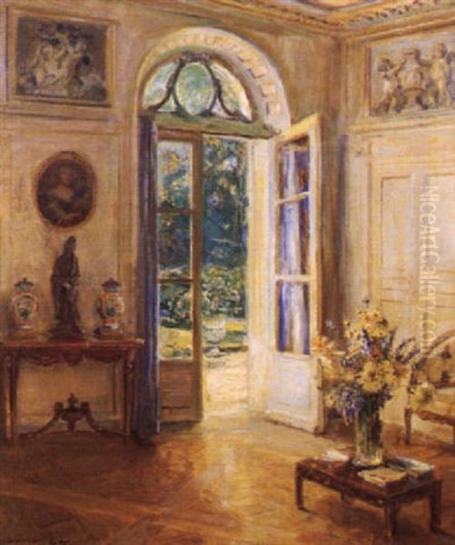 Pavillon Petit Colombe Oil Painting by Walter Gay