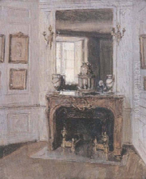 Interieur Oil Painting by Walter Gay