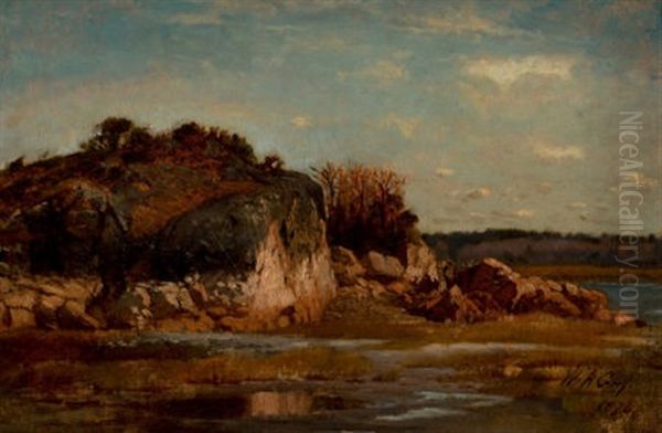 South Shore (white Head, Cohasset) Oil Painting by Winckworth Allan Gay