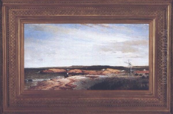 Old Salt Works, Cohasset Oil Painting by Winckworth Allan Gay