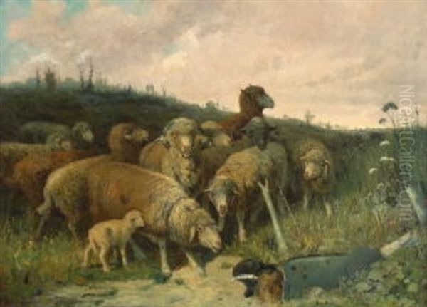 Ein Gefallener Held Oil Painting by Otto Friedrich Gebler