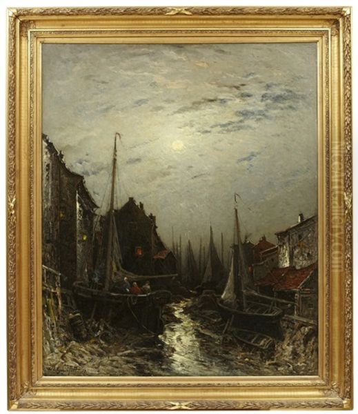 Mansken Oil Painting by Wilhelm von Gegerfelt