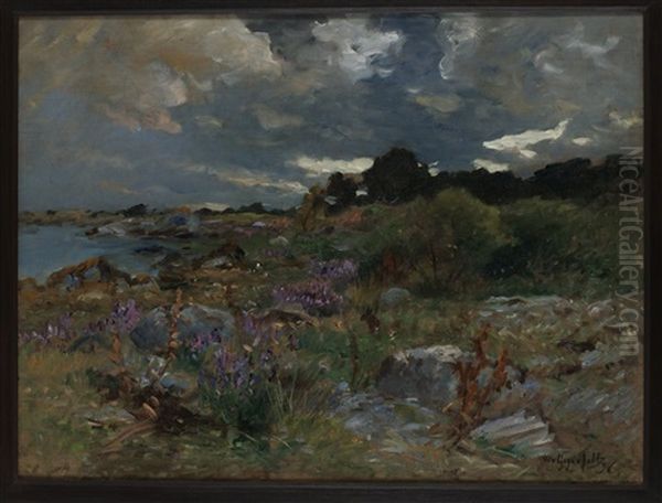 Strandlandskap, Torekov Oil Painting by Wilhelm von Gegerfelt