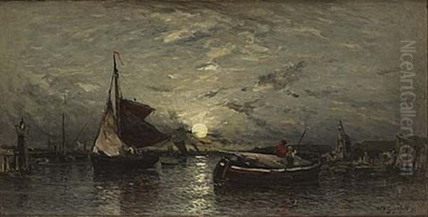 Marin I Mansken Oil Painting by Wilhelm von Gegerfelt