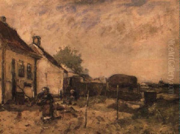 Motiv Fran Skagen Oil Painting by Wilhelm von Gegerfelt