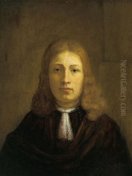 Bildnis Eines Jungen Mannes Oil Painting by Aert De Gelder