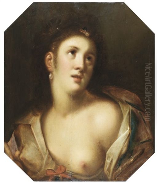 Venus, Or A Young Woman En Deshabille Oil Painting by Gortzius Geldorp