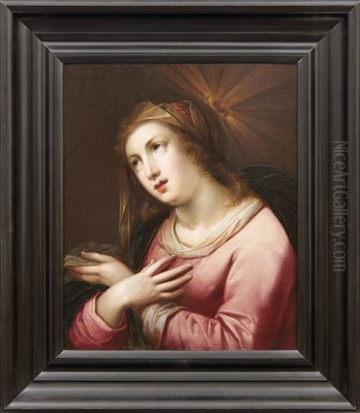 Die Busende Maria Magdalena Oil Painting by Gortzius Geldorp